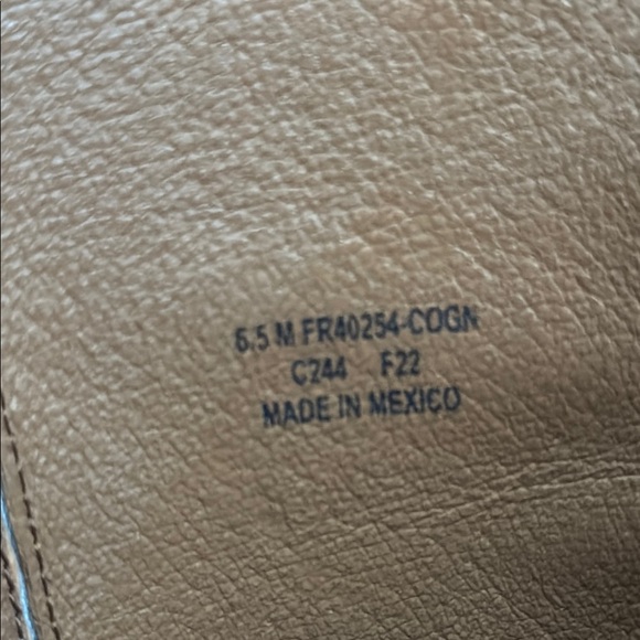 Frye Riding Boots Women’s size 6.5 Marissa Tall Cognac Leather - Picture 7 of 10